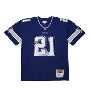 Dallas Cowboys Deion Sanders Mitchell & Ness 1996 NFL Trikot Navy - STADIUMDREAMS