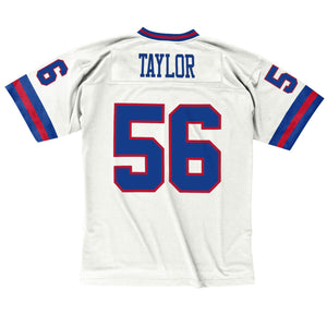 New York Giants Lawrence Taylor Mitchell & Ness NFL Legacy Trikot 1986 Weiss - STADIUMDREAMS