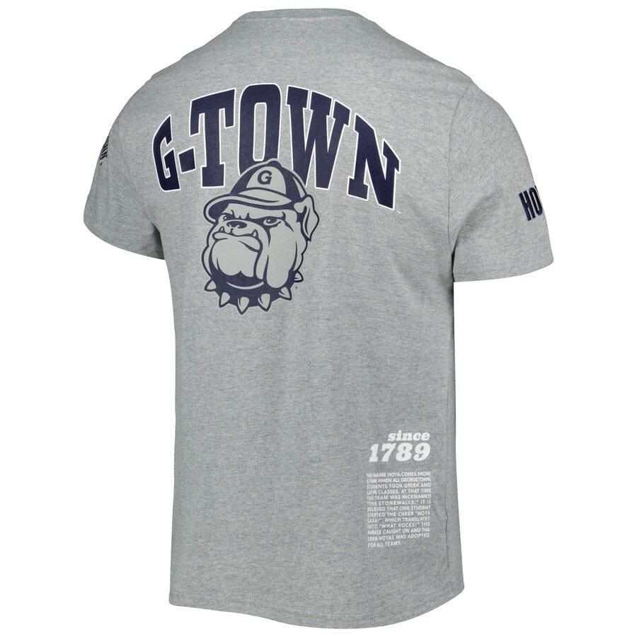 Georgetown Hoyas NCAA Team Origins T-Shirt grau - STADIUMDREAMS