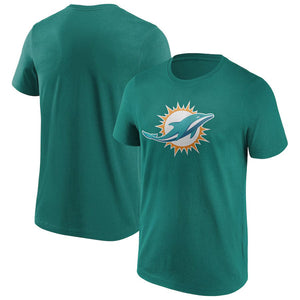 Miami Dolphins NFL Primary Logo Graphic T-Shirt türkis - STADIUMDREAMS