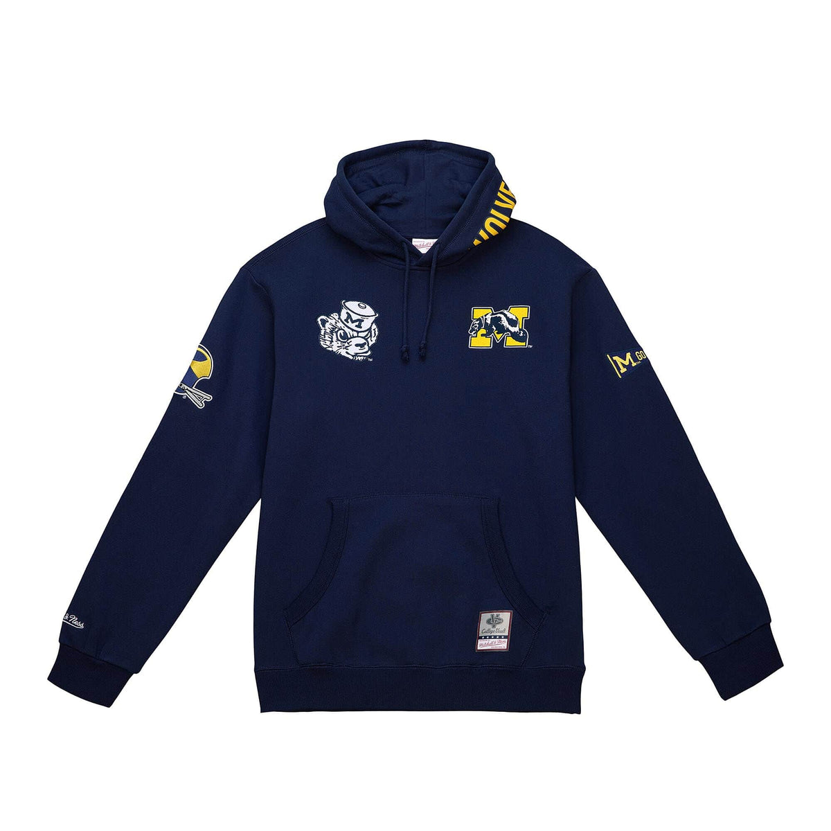 Michigan Wolverines NCAA Hometown Fleece Hoodie navy - STADIUMDREAMS