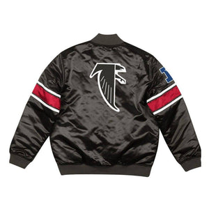 Atlanta Falcons NFL Heavyweight Satin Jacke schwarz - STADIUMDREAMS