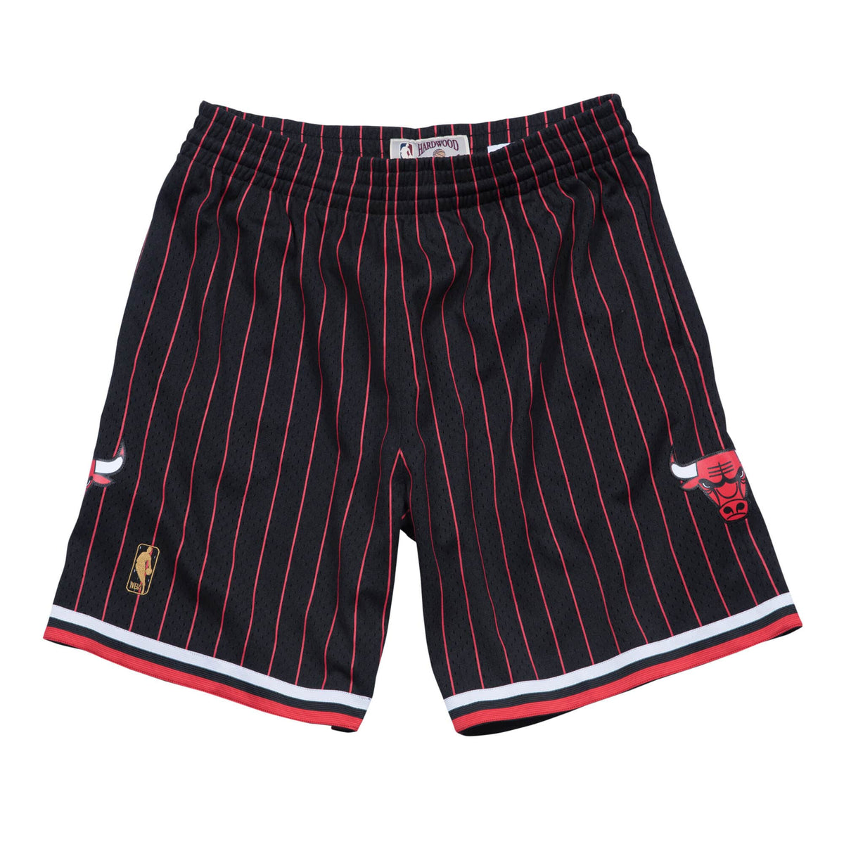 Chicago Bulls Mitchell & Ness NBA Swingman Shorts 1995-1996 Schwarz - STADIUMDREAMS