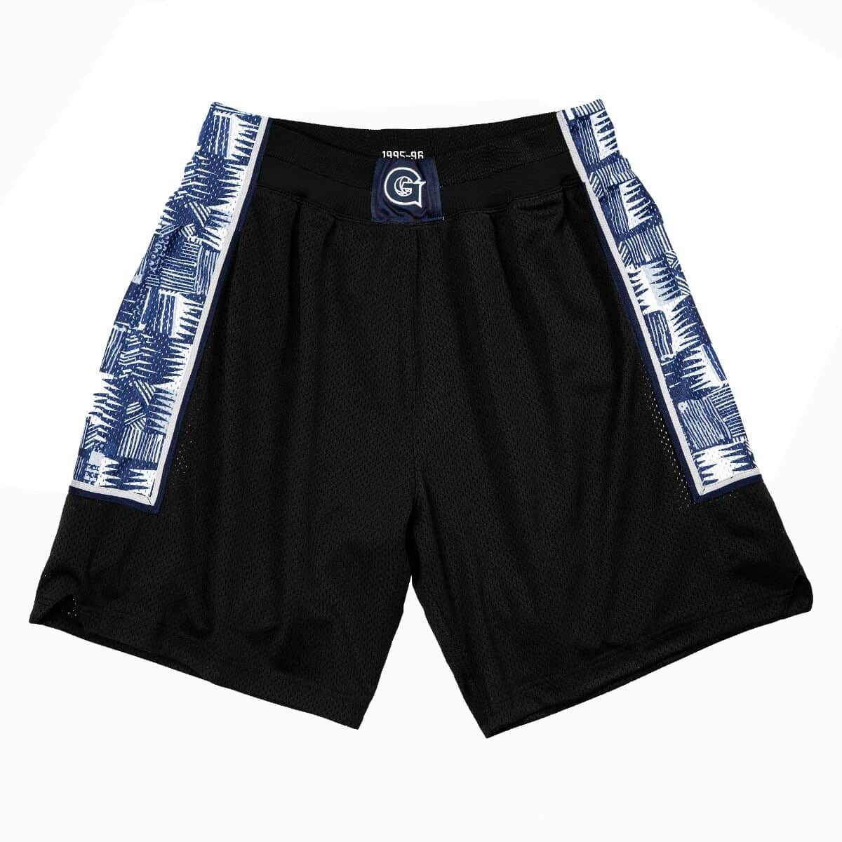 Georgetown Hoyas NCAA Swingman Short 1995-1996 schwarz - STADIUMDREAMS