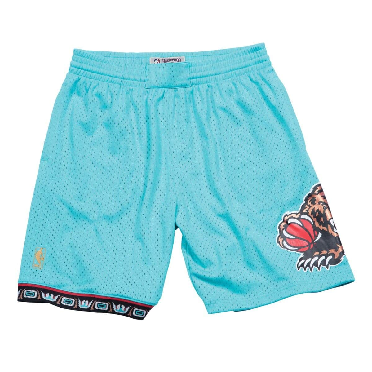 Mitchell & Ness Shorts Memphis Grizzlies NBA Swingman Shorts 1996-1997 türkis