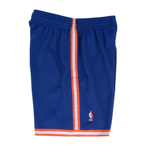 New York Knicks NBA Swingman Shorts 1991-1992 blau - STADIUMDREAMS