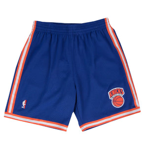 New York Knicks NBA Swingman Shorts 1991-1992 blau - STADIUMDREAMS