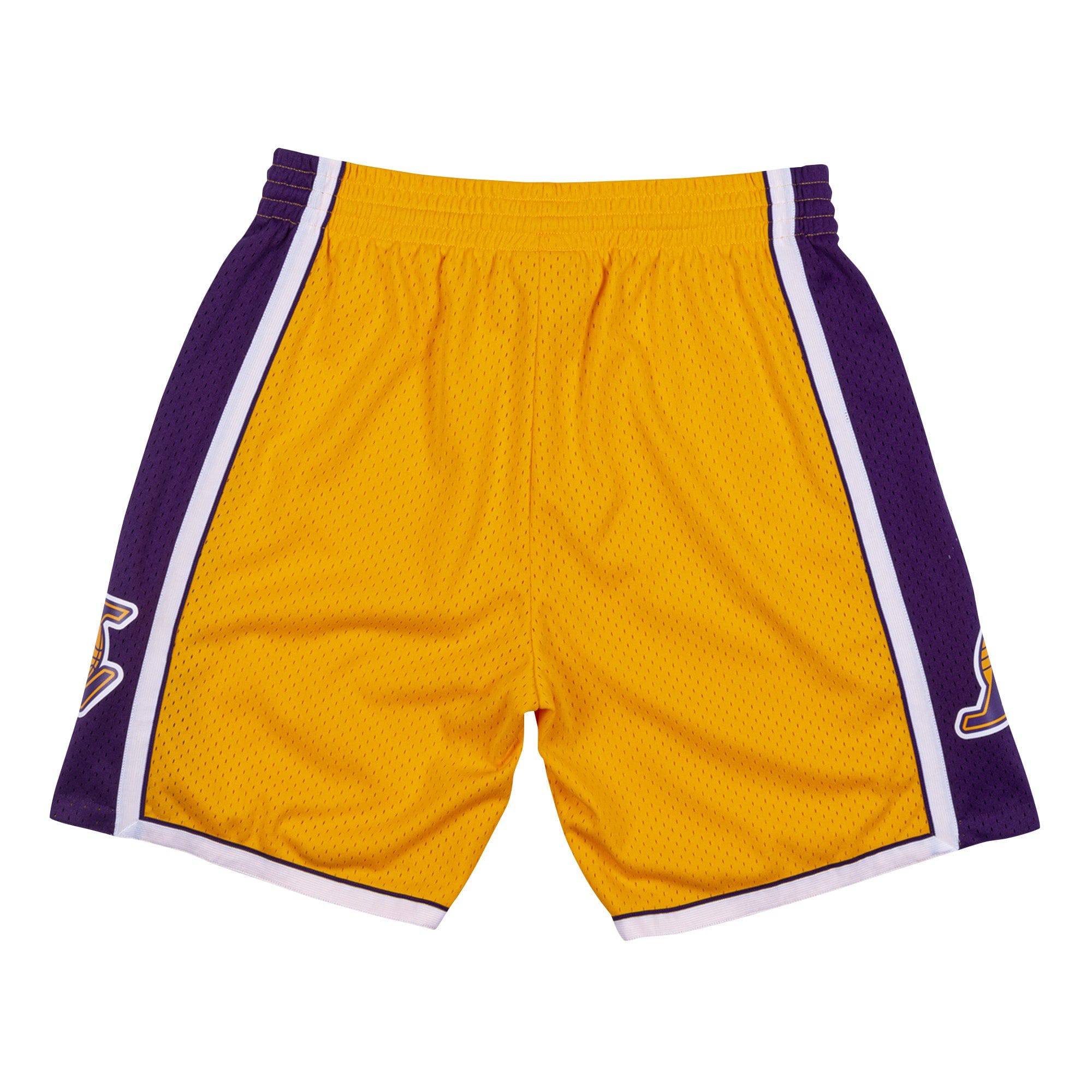 Los Angeles Lakers NBA Swingman Shorts 2008-2009 gelb - STADIUMDREAMS