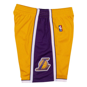 Los Angeles Lakers NBA Swingman Shorts 2008-2009 gelb - STADIUMDREAMS