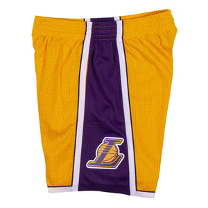 Los Angeles Lakers NBA Swingman Shorts 2008-2009 gelb - STADIUMDREAMS