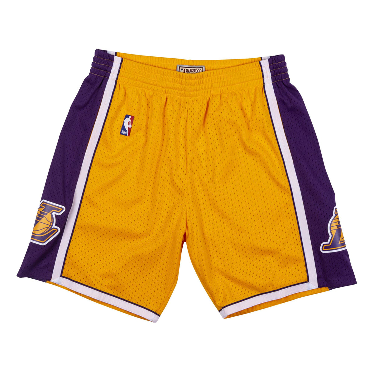 Los Angeles Lakers NBA Swingman Shorts 2008-2009 gelb - STADIUMDREAMS