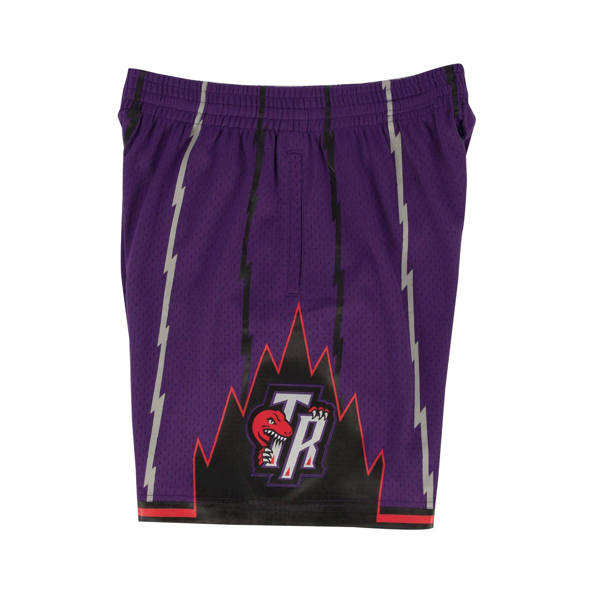 Toronto Raptors NBA Swingman Shorts 1998-1999 lila - STADIUMDREAMS