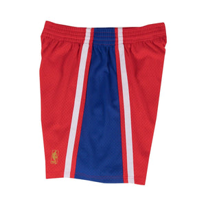 Philadelphia 76ers NBA Swingman Shorts 1996-1997 rot - STADIUMDREAMS