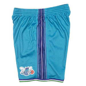 Charlotte Hornets NBA Swingman Shorts 1999-2000 türkis - STADIUMDREAMS