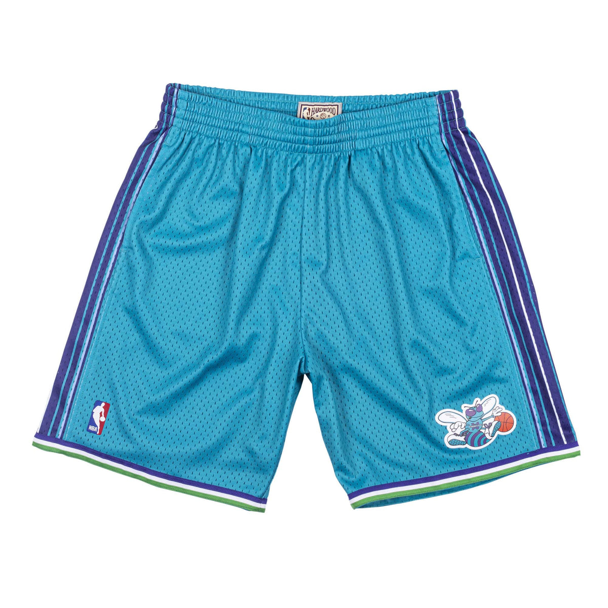 Charlotte Hornets NBA Swingman Shorts 1999-2000 türkis - STADIUMDREAMS