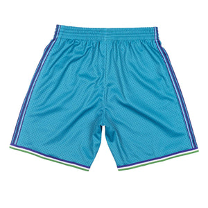 Charlotte Hornets NBA Swingman Shorts 1999-2000 türkis - STADIUMDREAMS