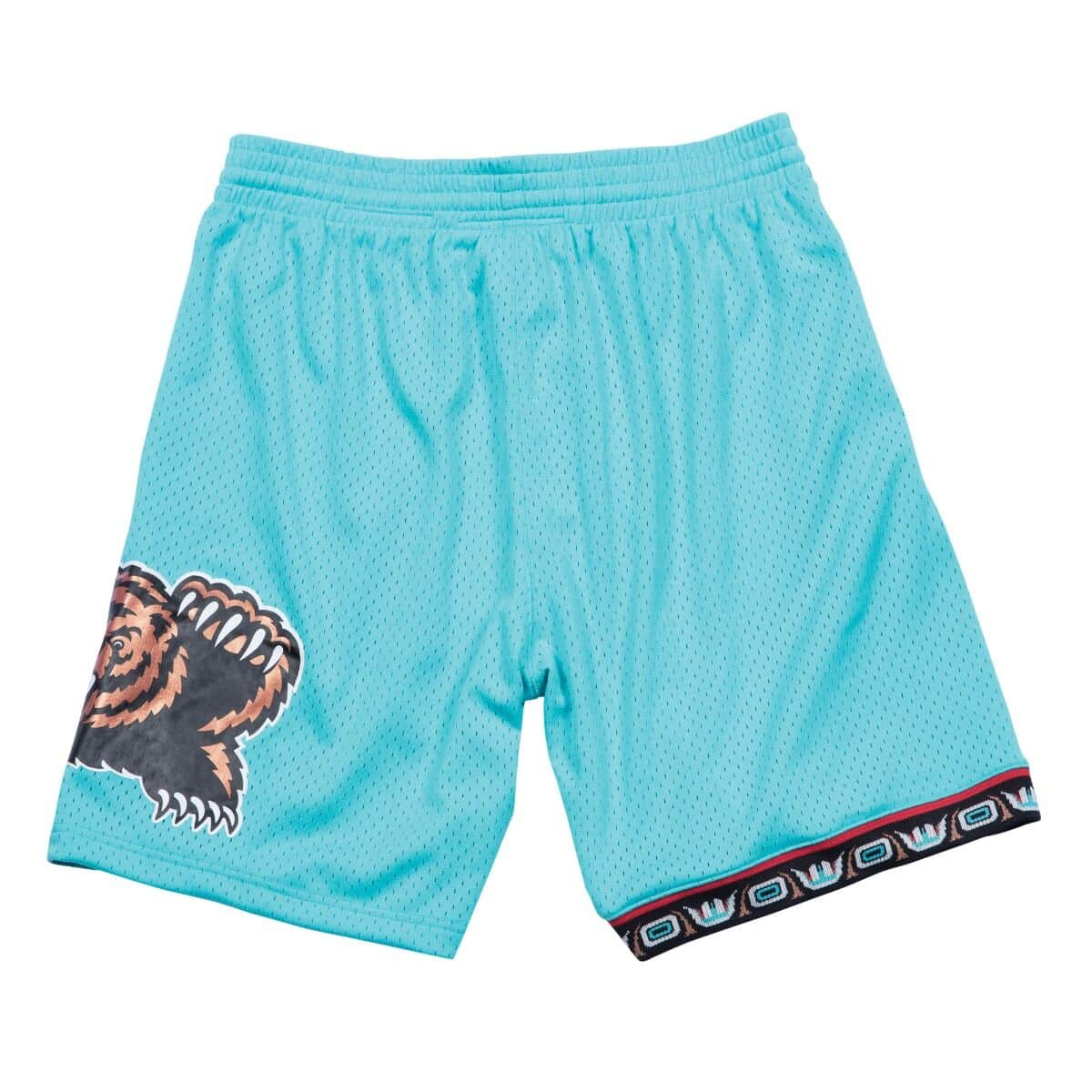 Memphis Grizzlies NBA Swingman Shorts 1996-1997 türkis - STADIUMDREAMS