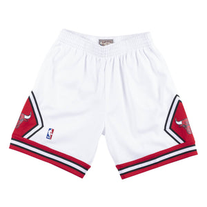 Chicago Bulls NBA Swingman Shorts 1997-1998 weiss - STADIUMDREAMS