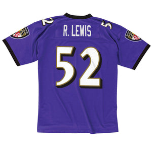 Mitchell & Ness Trikots Baltimore Ravens Ray Lewis NFL Legacy Trikot 2000 lila