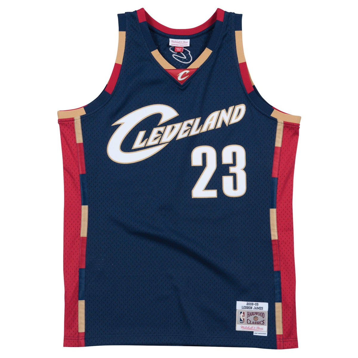 Mitchell & Ness Trikots Cleveland Cavaliers Lebron James NBA Swingman Trikot 2008-2009 navy