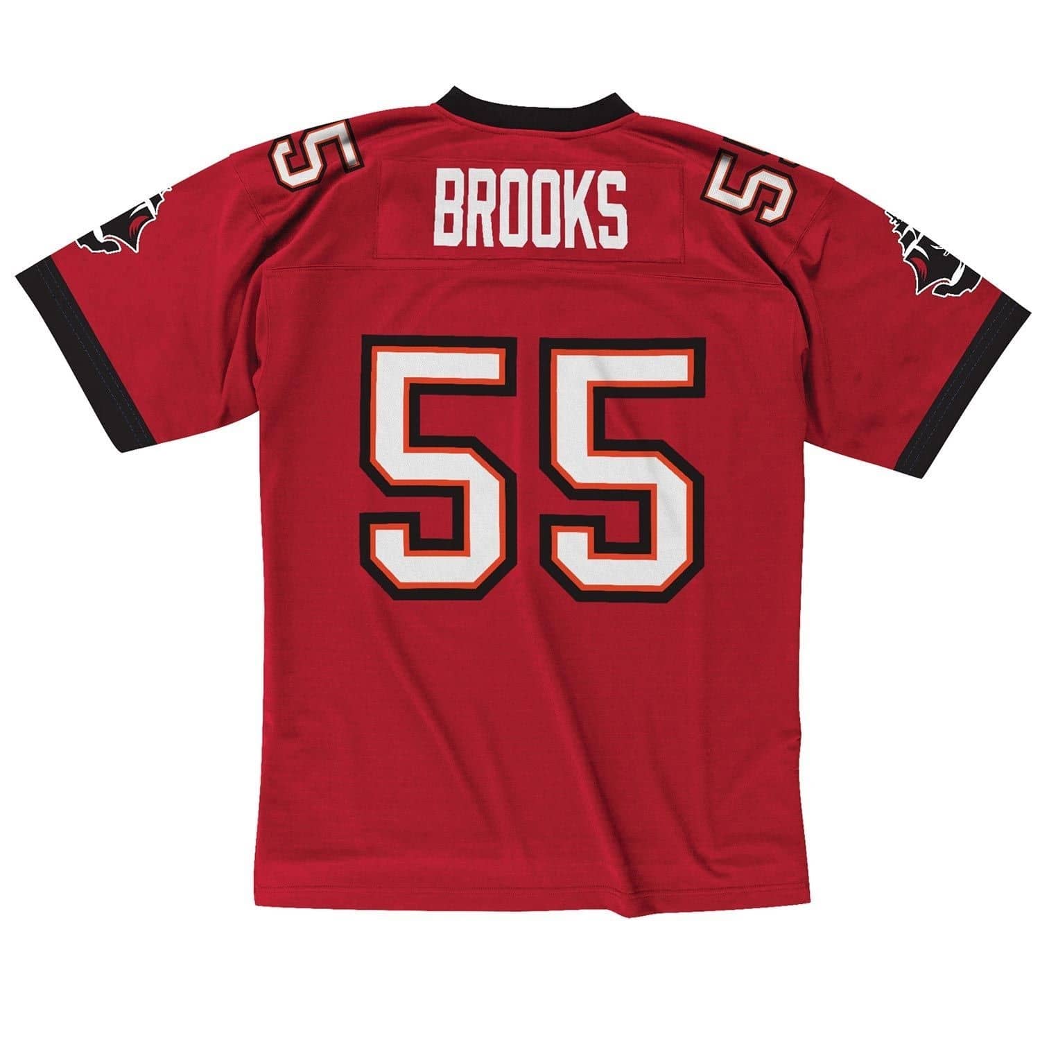 Tampa Bay Buccaneers Derrick Brooks Mitchell & Ness NFL Legacy Trikot 2002 Rot - STADIUMDREAMS