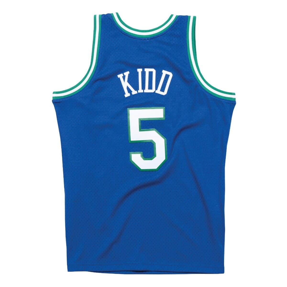 Jason Kidd Dallas Mavericks Mitchell & Ness NBA Swingman Trikot 1994-1995 Blau - STADIUMDREAMS