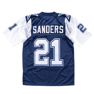 Dallas Cowboys Deion Sanders AUTHENTIC NFL Trikot 1995 blau - STADIUMDREAMS