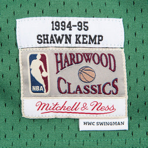 Seattle Supersonics Shawn Kemp NBA Swingman Trikot 1994-1995 grün - STADIUMDREAMS