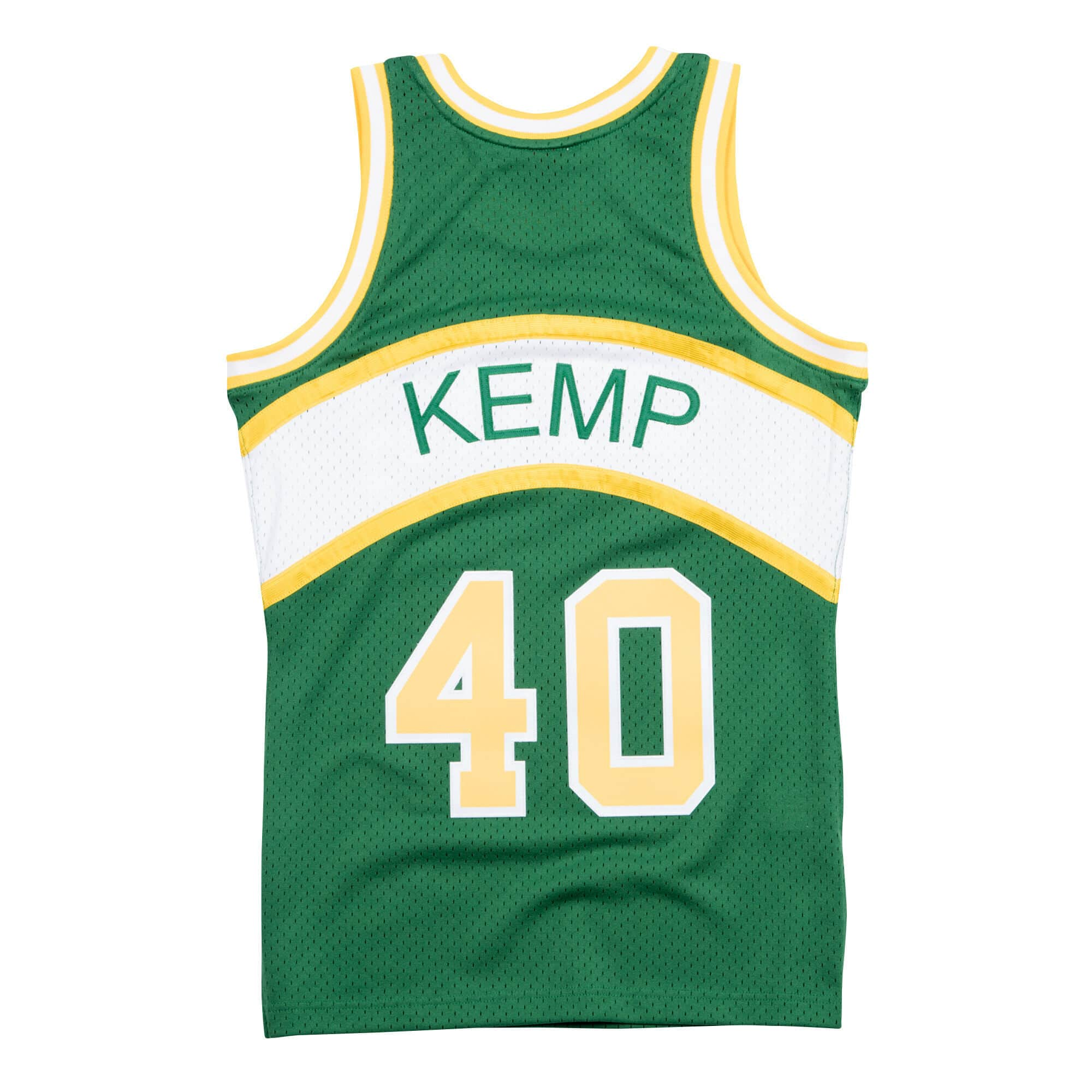 Seattle Supersonics Shawn Kemp NBA Swingman Trikot 1994-1995 grün - STADIUMDREAMS