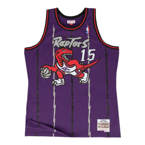 Toronto Raptors Vince Carter NBA Swingman Trikot 1998-1999 lila - STADIUMDREAMS