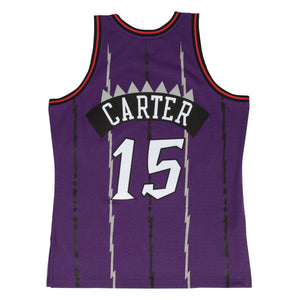 Toronto Raptors Vince Carter NBA Swingman Trikot 1998-1999 lila - STADIUMDREAMS