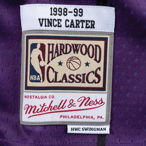 Toronto Raptors Vince Carter NBA Swingman Trikot 1998-1999 lila - STADIUMDREAMS