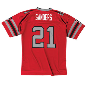 Atlanta Falcons Deion Sanders NFL Legacy Trikot 1989 rot - STADIUMDREAMS