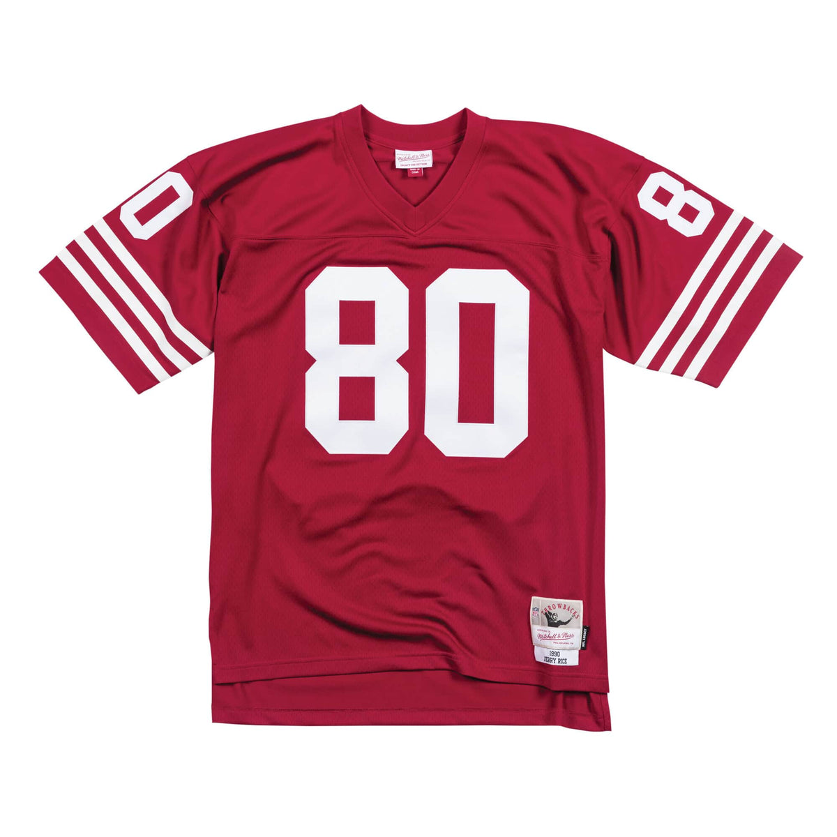 San Francisco 49ers Jerry Rice NFL Legacy Trikot 1990 rot - STADIUMDREAMS