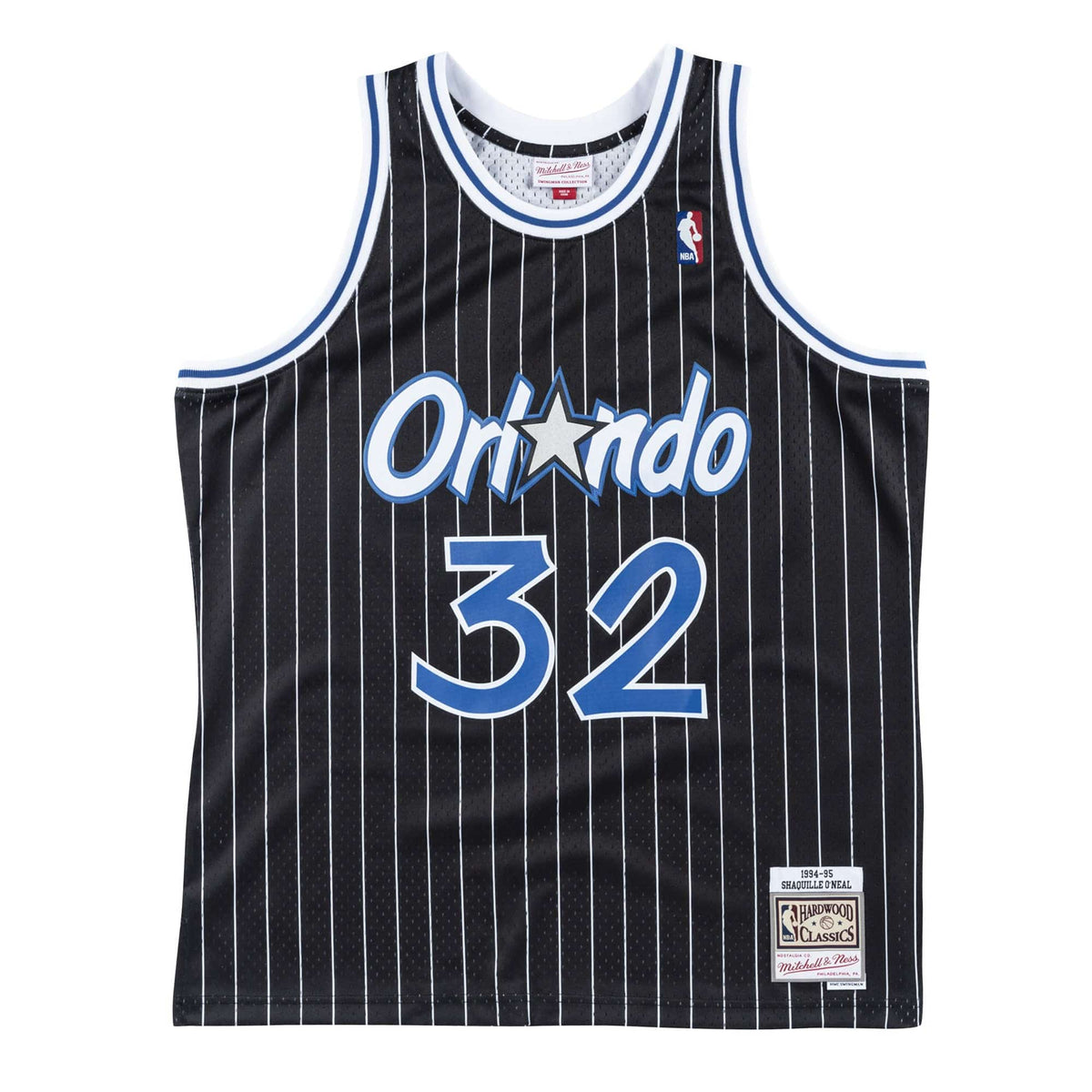 Orlando Magic Shaquille O'Neal NBA Swingman Trikot 1994-1995 schwarz - STADIUMDREAMS