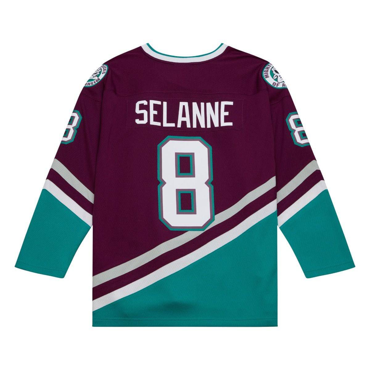 Anaheim Ducks Teemu Selanne 1996 NHL Trikot türkis - STADIUMDREAMS