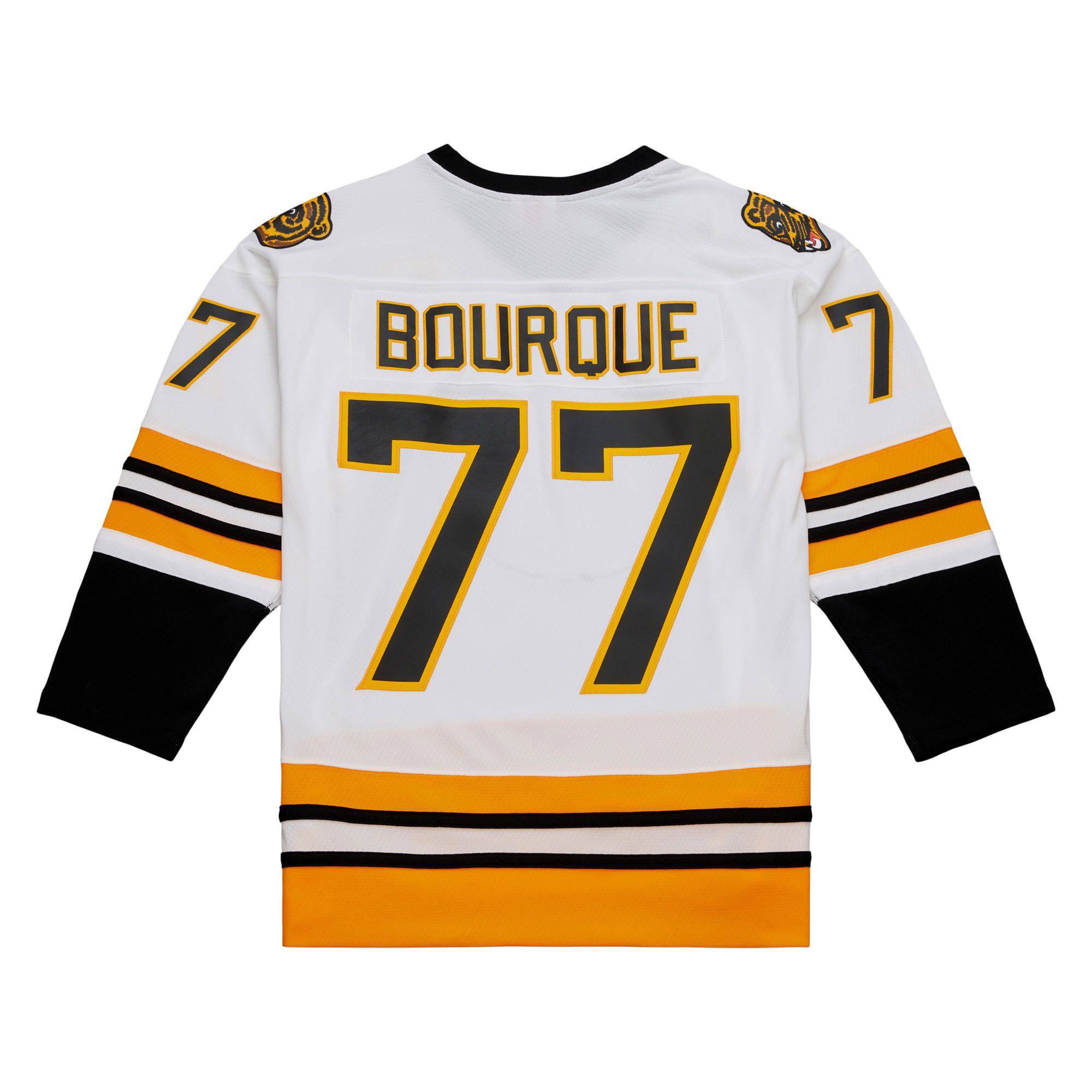 Boston Bruins Ray Bourque 1989 NHL Trikot weiss - STADIUMDREAMS