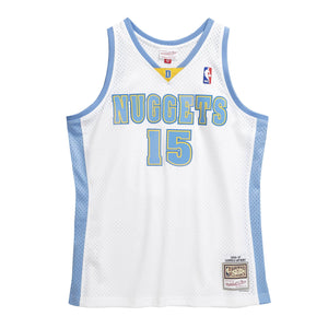 Denver Nuggets Carmelo Anthony NBA Swingman Trikot 2006-2007 weiss - STADIUMDREAMS