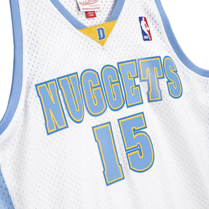 Denver Nuggets Carmelo Anthony NBA Swingman Trikot 2006-2007 weiss - STADIUMDREAMS