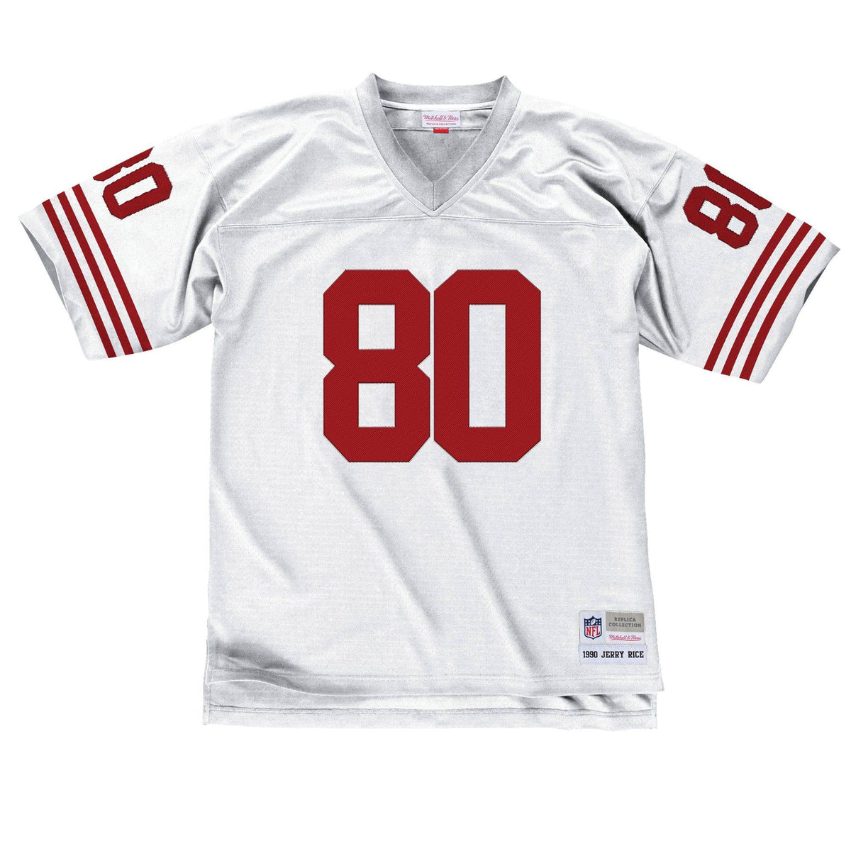 San Francisco 49ers Jerry Rice NFL Legacy Trikot 1990 weiss - STADIUMDREAMS