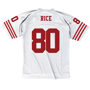 San Francisco 49ers Jerry Rice NFL Legacy Trikot 1990 weiss - STADIUMDREAMS