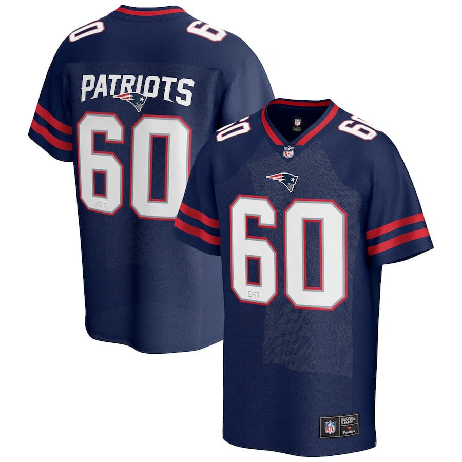 New England Patriots Fanatics NFL Core Foundation Trikot Navy - STADIUMDREAMS