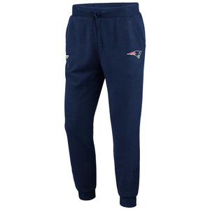 New England Patriots Fanatics NFL Primary Logo Fleece Jogger Sweatpants Navy - STADIUMDREAMS