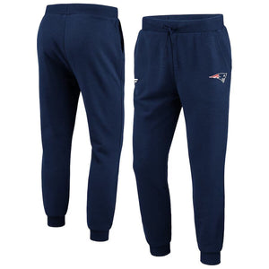 New England Patriots Fanatics NFL Primary Logo Fleece Jogger Sweatpants Navy - STADIUMDREAMS