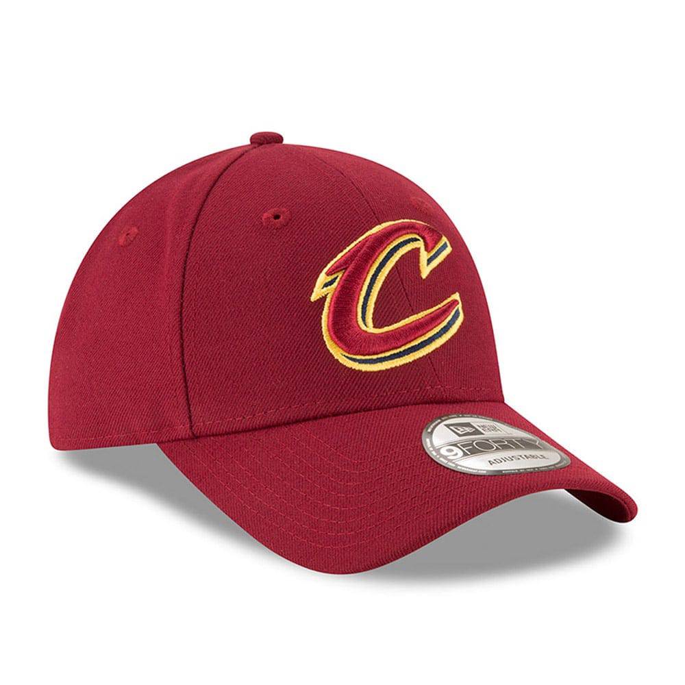 NEW ERA Caps ONE SIZE / DUNKELROT / CLEVELAND CAVALIERS Cleveland Cavaliers NBA The League 9FORTY verstellbare Cap rot