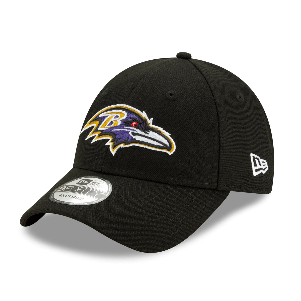 NEW ERA Caps ONE SIZE / SCHWARZ / BALTIMORE RAVENS Baltimore Ravens NFL The League 9FORTY verstellbare Cap schwarz