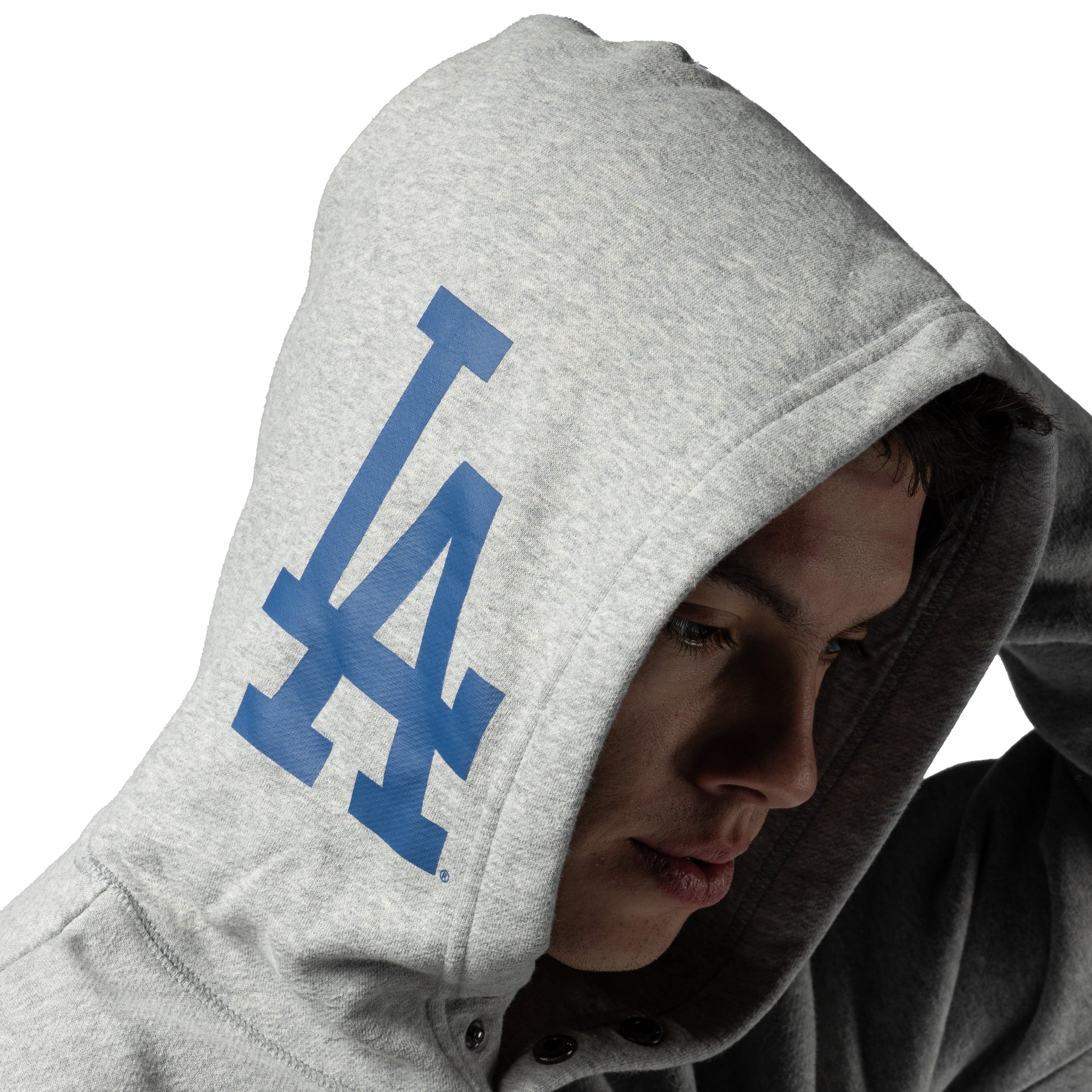 Los Angeles Dodgers MLB Oversized Hoodie grau - STADIUMDREAMS