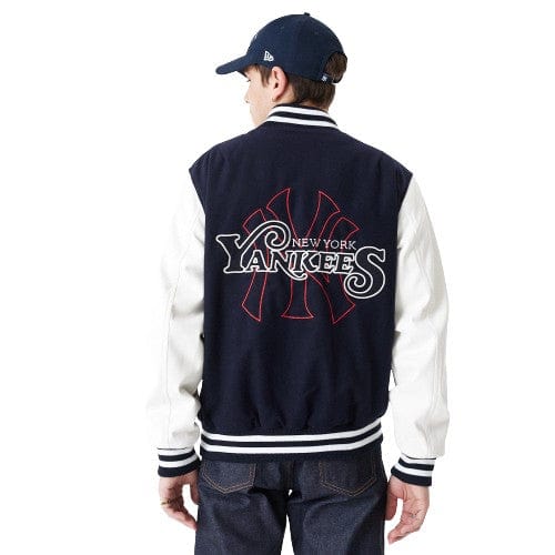 New York Yankees MLB Lifestyle Varsity College Jacke navy - STADIUMDREAMS