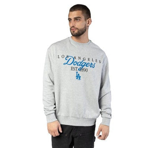 Los Angeles Dodgers MLB Lifestyle Crewneck Pullover grau - STADIUMDREAMS