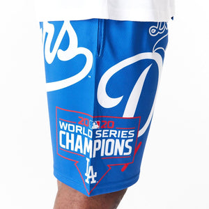 Los Angeles Dodgers MLB Large Logo Short blau - STADIUMDREAMS